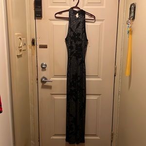 Woman’s evening gown. Party dress